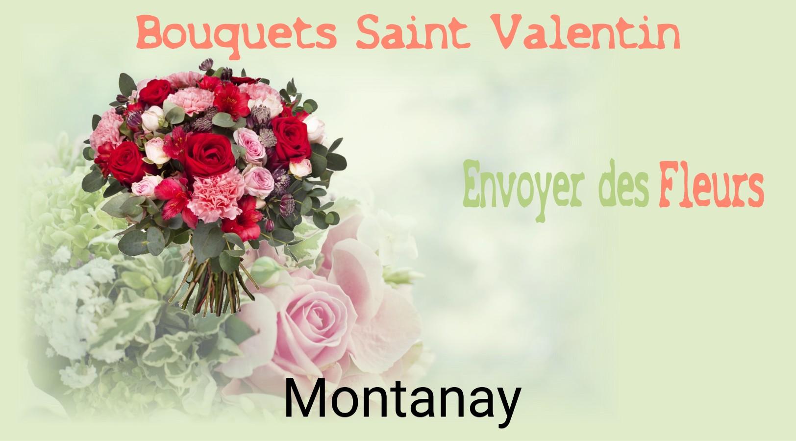 Roses de Saint-Valentin livrées à Montanay